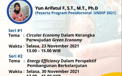 Thematic Discussion Series : Circular Economy and Energy Efficiency